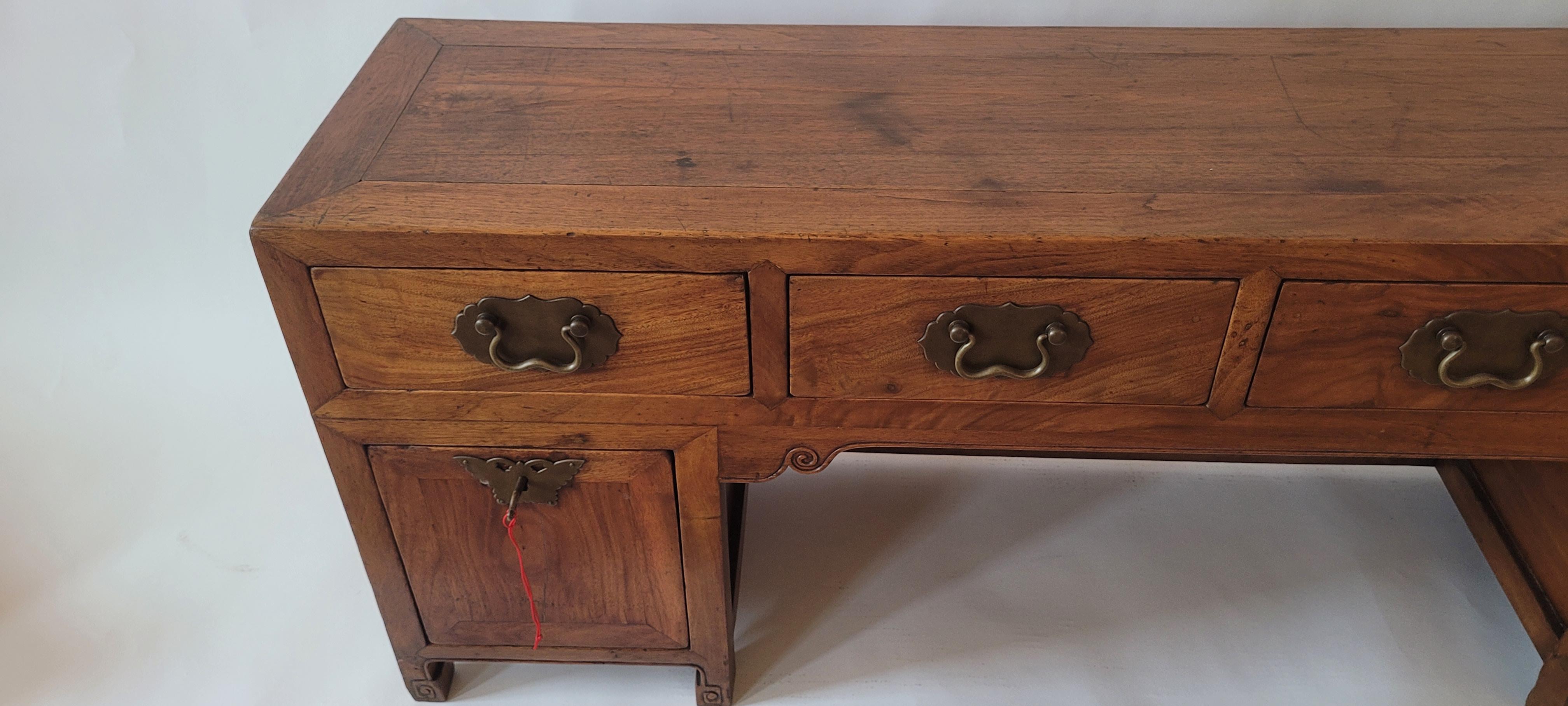 Chinese Low Kang Cabinet - 19th Century For Sale