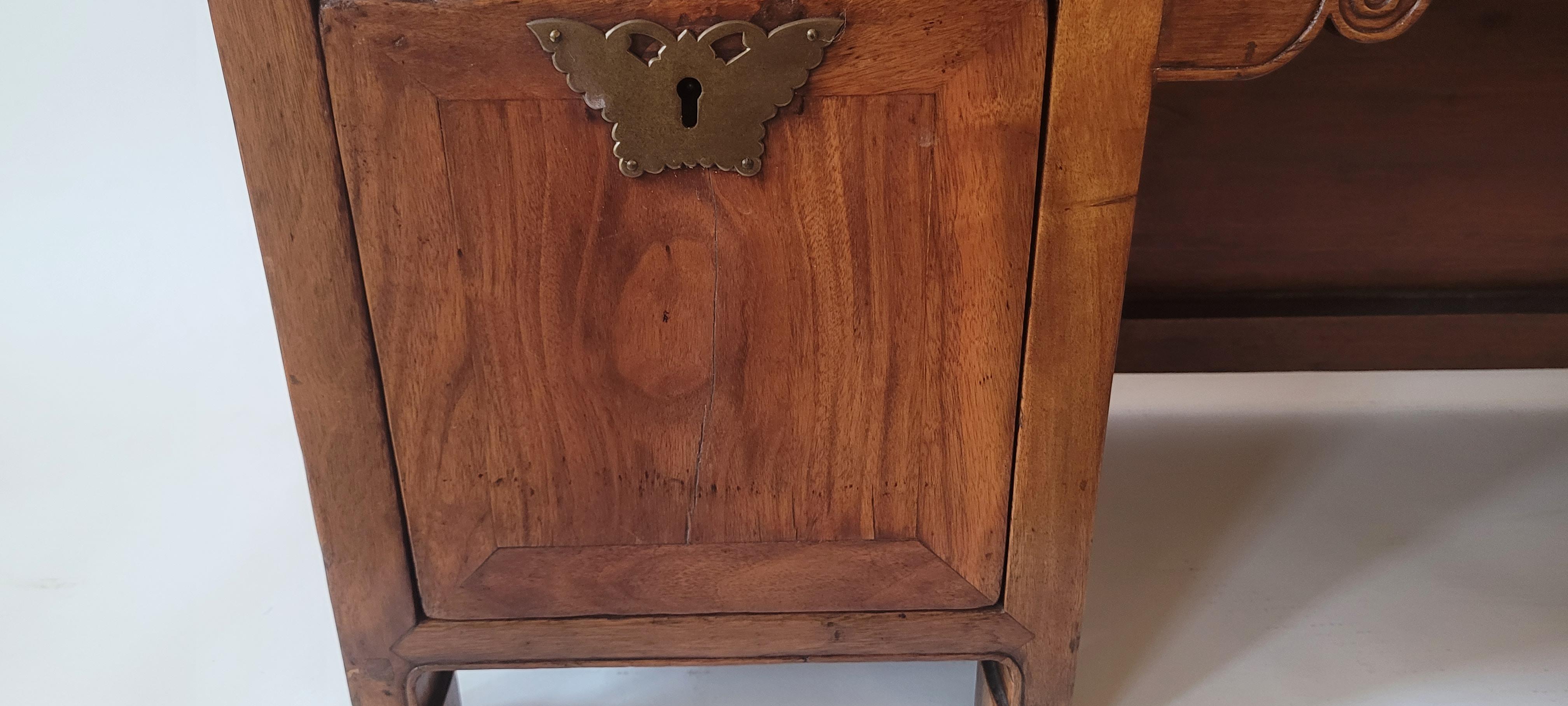 Hardwood Low Kang Cabinet - 19th Century For Sale