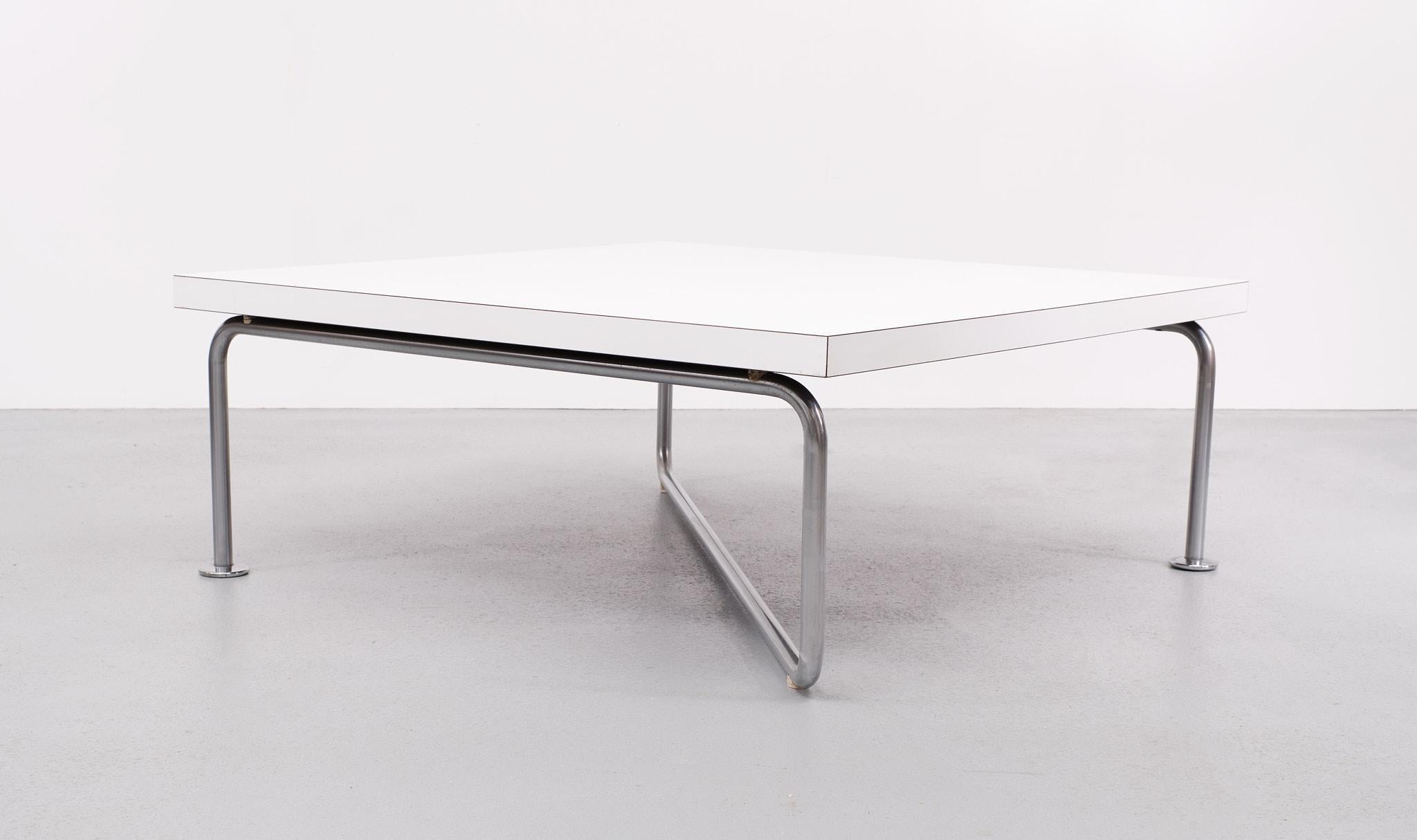 German Low Laminated Coffee table  Bauhaus  1930s  For Sale