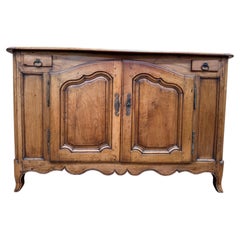 Low Louis XV provincial sideboard – Fruit wood – 18th century