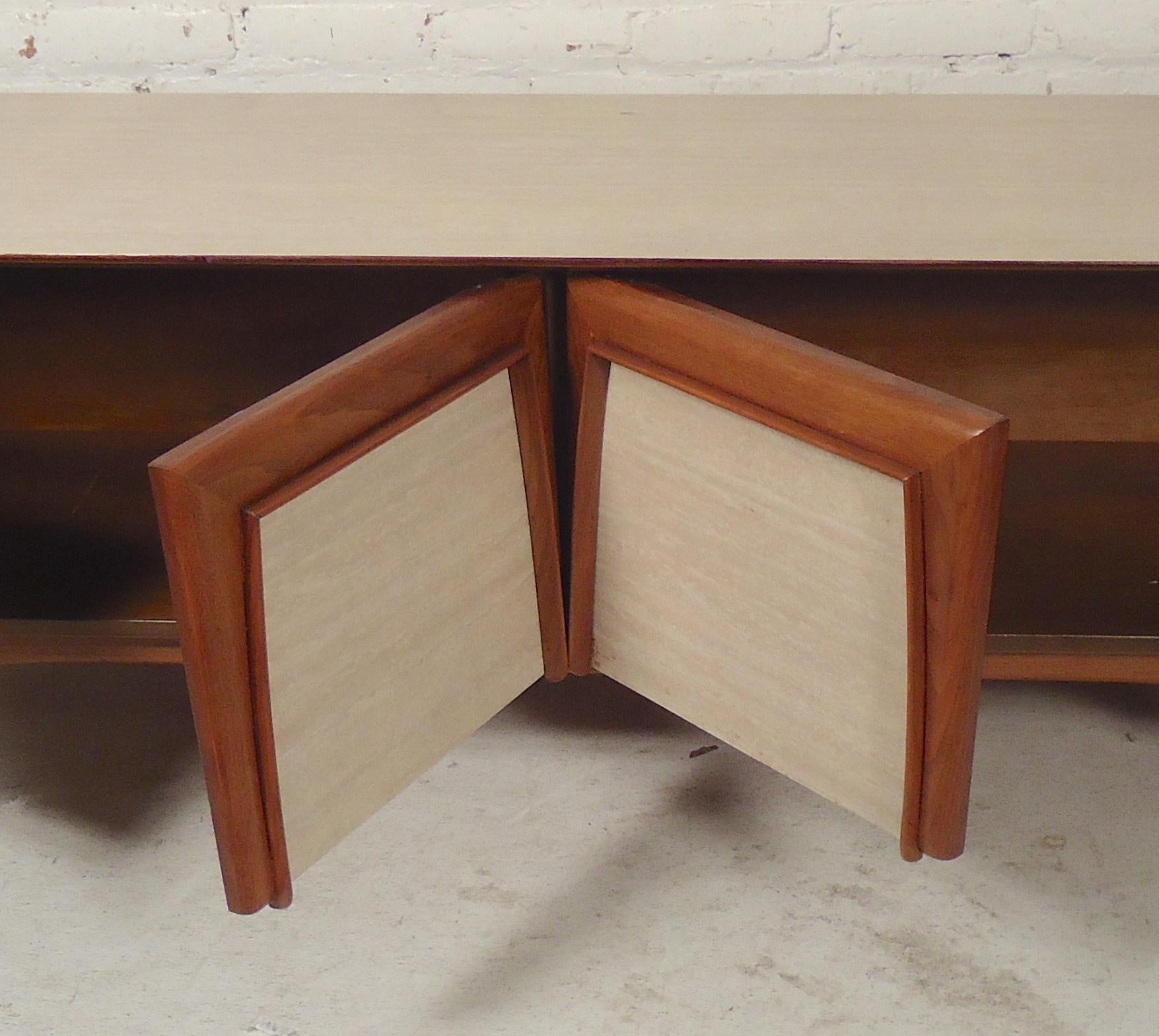 Wood Low Midcentury Sideboard