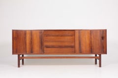 Low Midcentury Sideboard in Rosewood, by Nils Jonsson, Swedish, 1960s