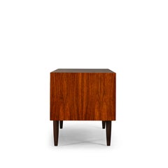 Low Midcentury Rosewood Chest of drawers by Brouer Møbelfabrik, 1960s