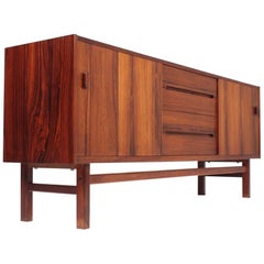 Low Midcentury Sideboard in Rosewood, by Nils Jonsson, Swedish, 1960s