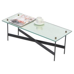Low Mirror Coffee Table attributed to Alfred Hendrickx