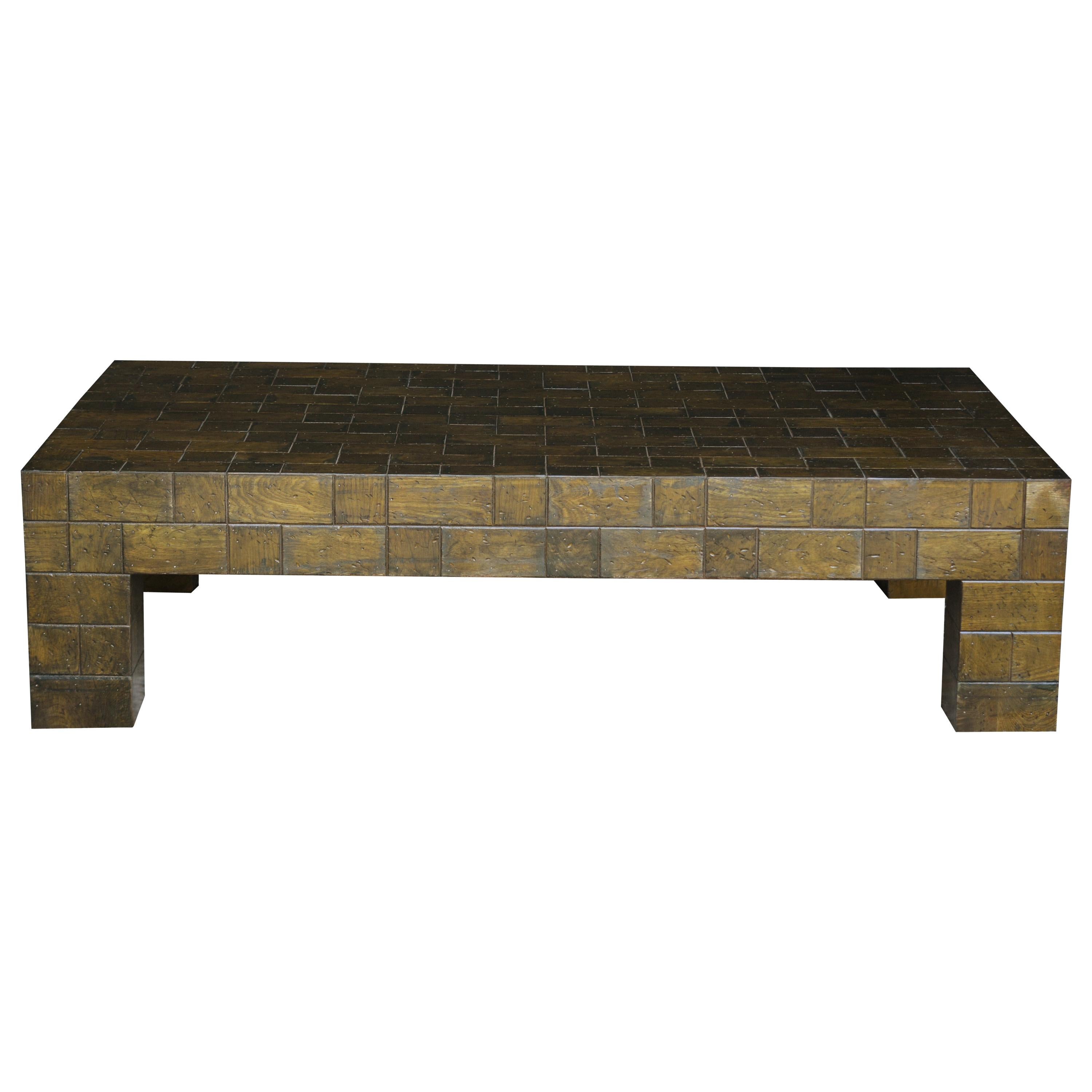 Lacquered Modern Low Coffee Table