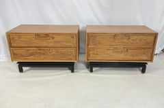 Low Nightstands by Merton Gershun for American of Martinsville, USA 1960's