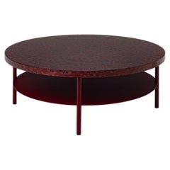 Table basse Osis Pila à motif sang de bœuf de Llot Llov