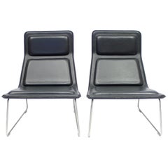 Low Pad Chairs by Jasper Morrisson for Cappellini, 1999, Set of 2