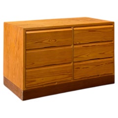 Low Pine Chest of Drawers