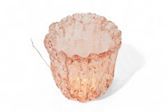 Low Pink Glass Side Table, by Tokujin Yoshioka