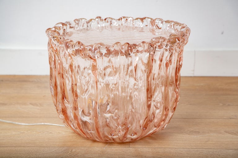 Low Pink Glass Side Table, by Tokujin Yoshioka, in Stock 3