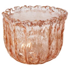 Low Pink Glass Side Table, by Tokujin Yoshioka, in Stock
