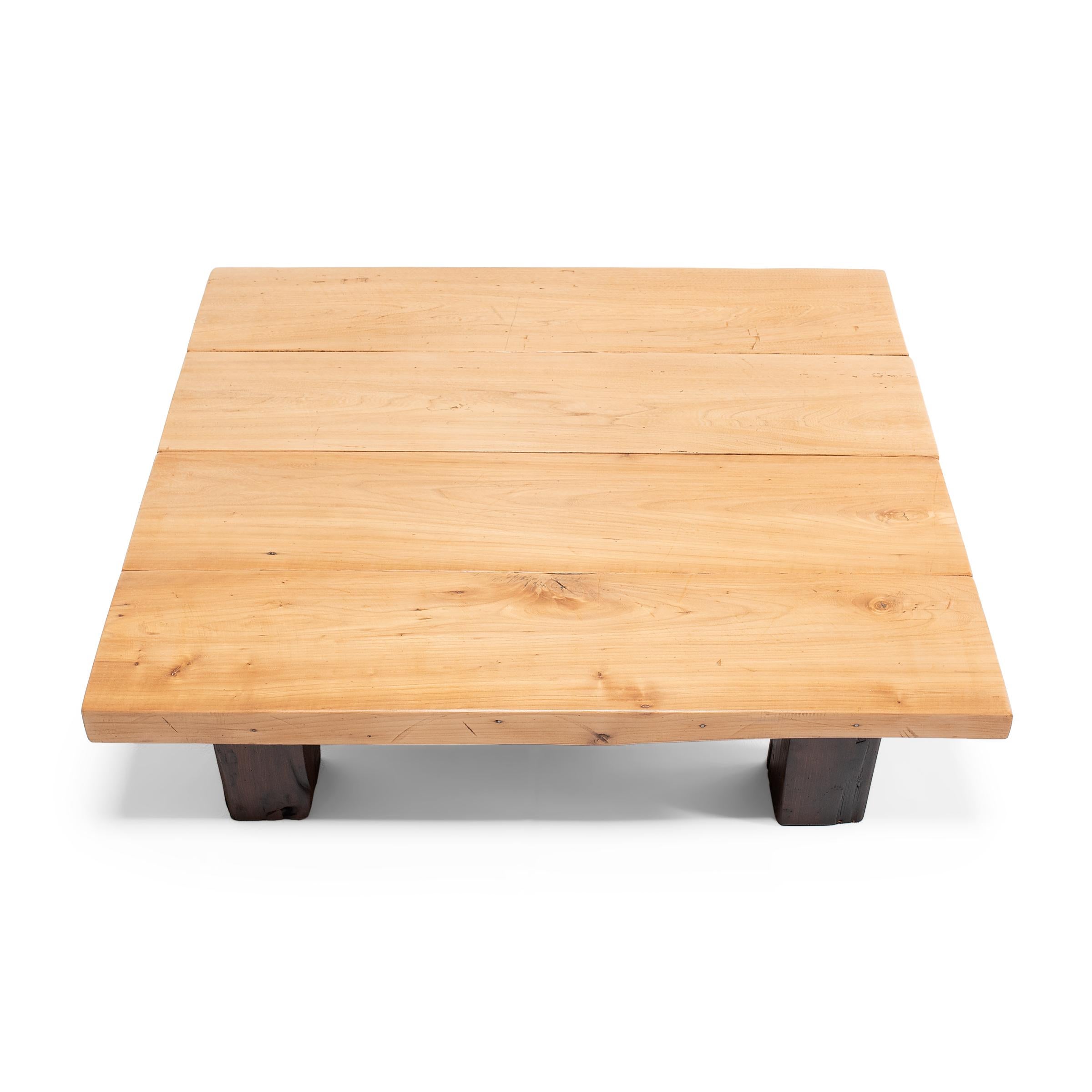 American Low Plank Top Plains Table