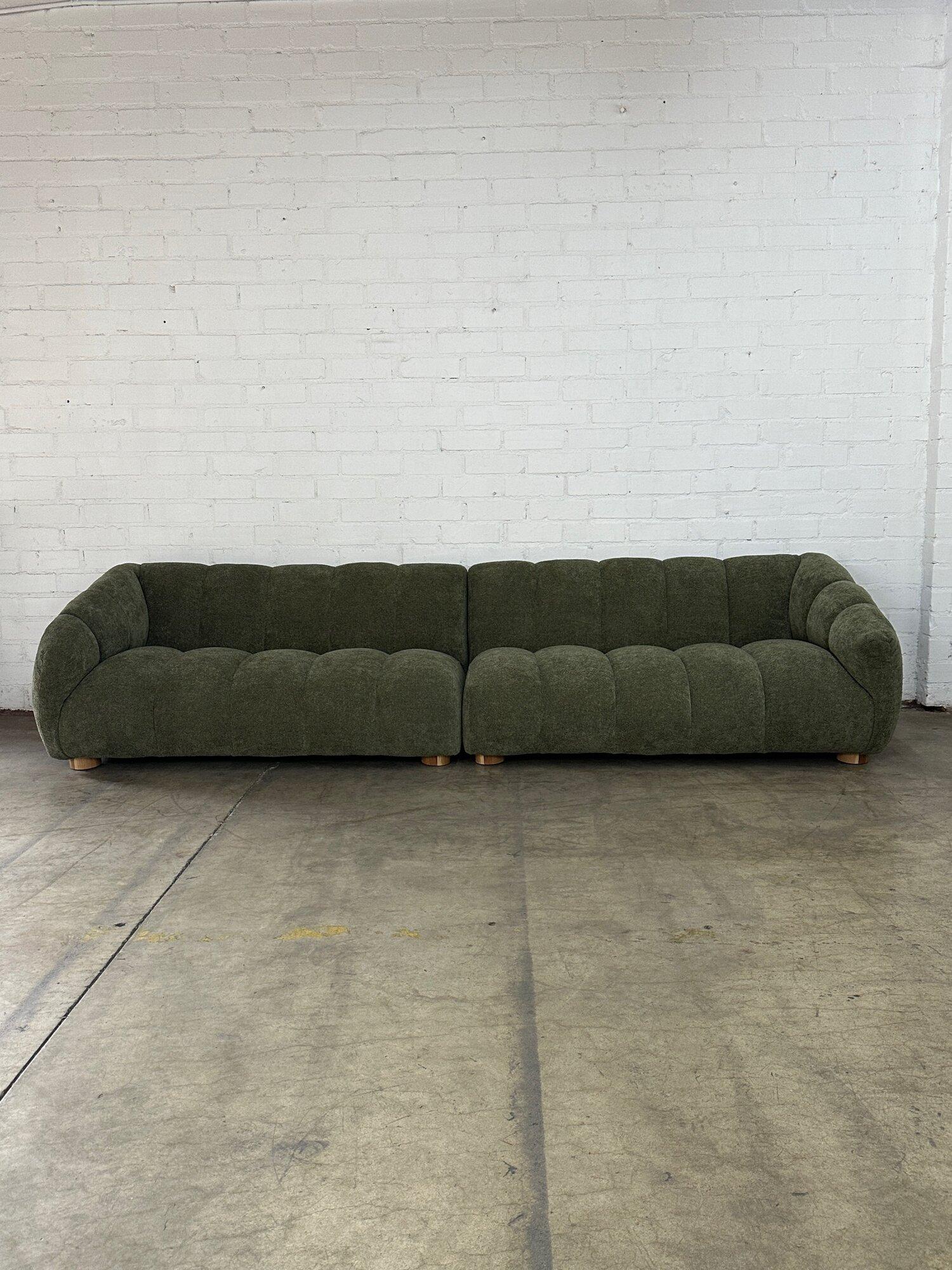 Organic Modern Low Profile Channel Sectional