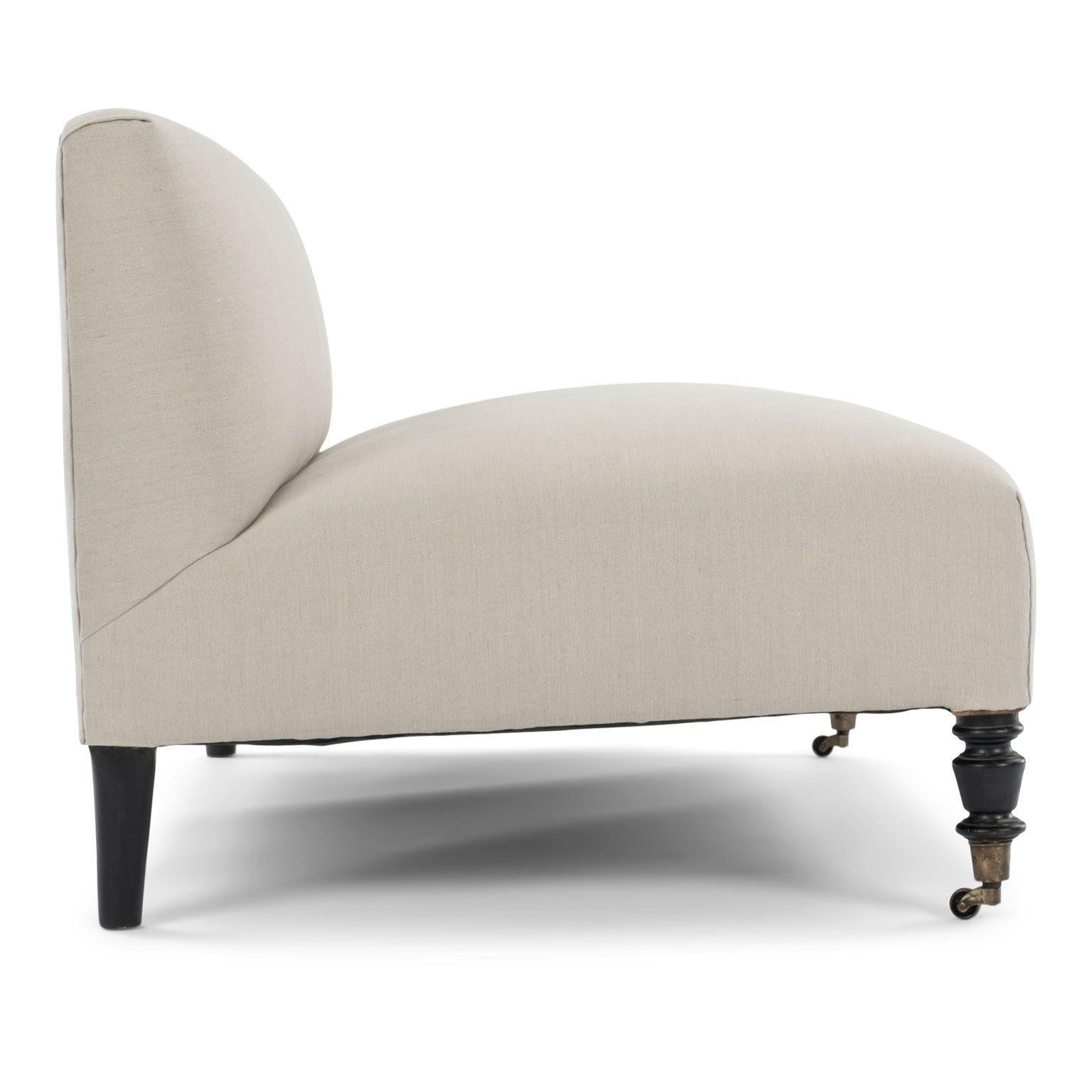 Low-Profile Napoleon III French Banquette 1