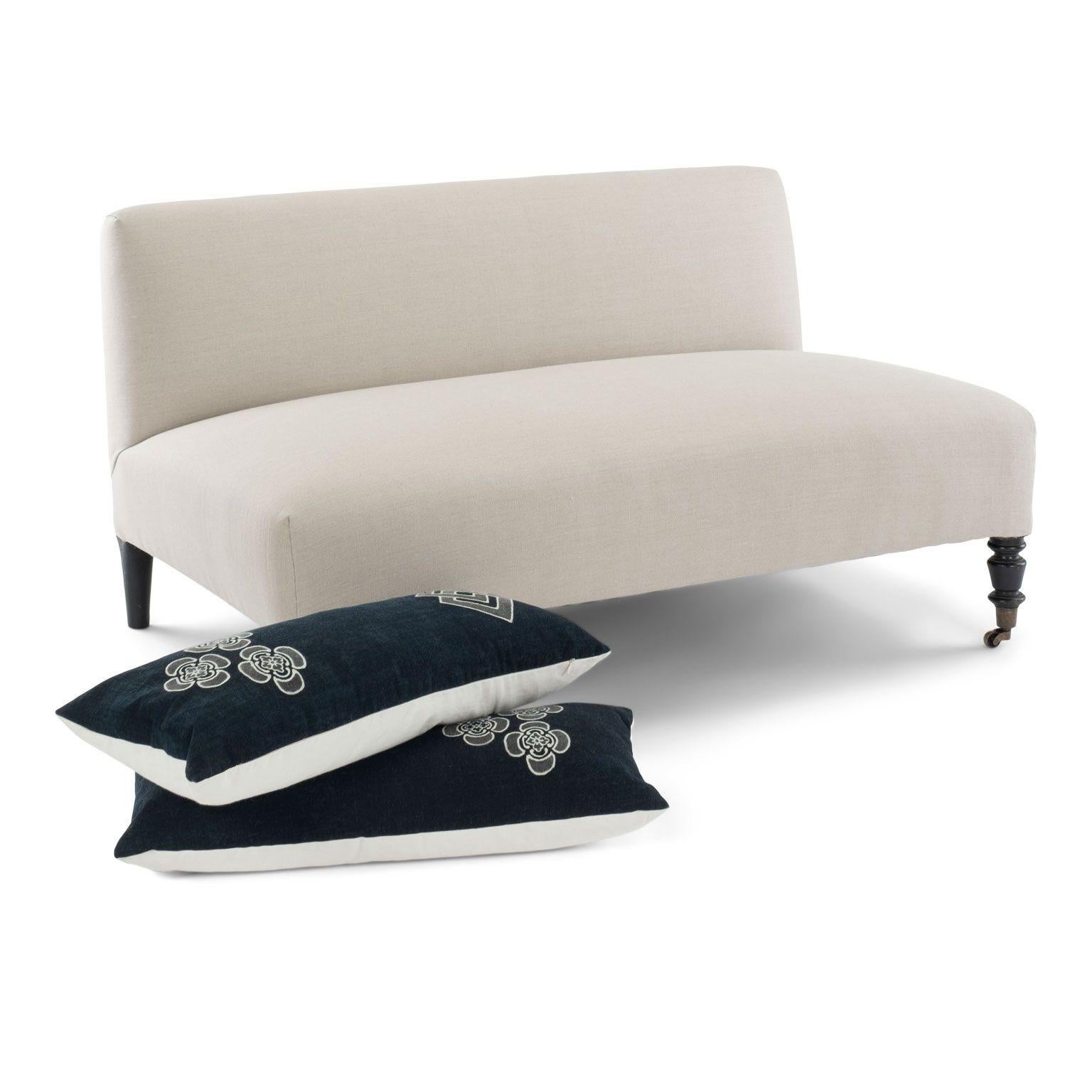 Low-Profile Napoleon III French Banquette 2