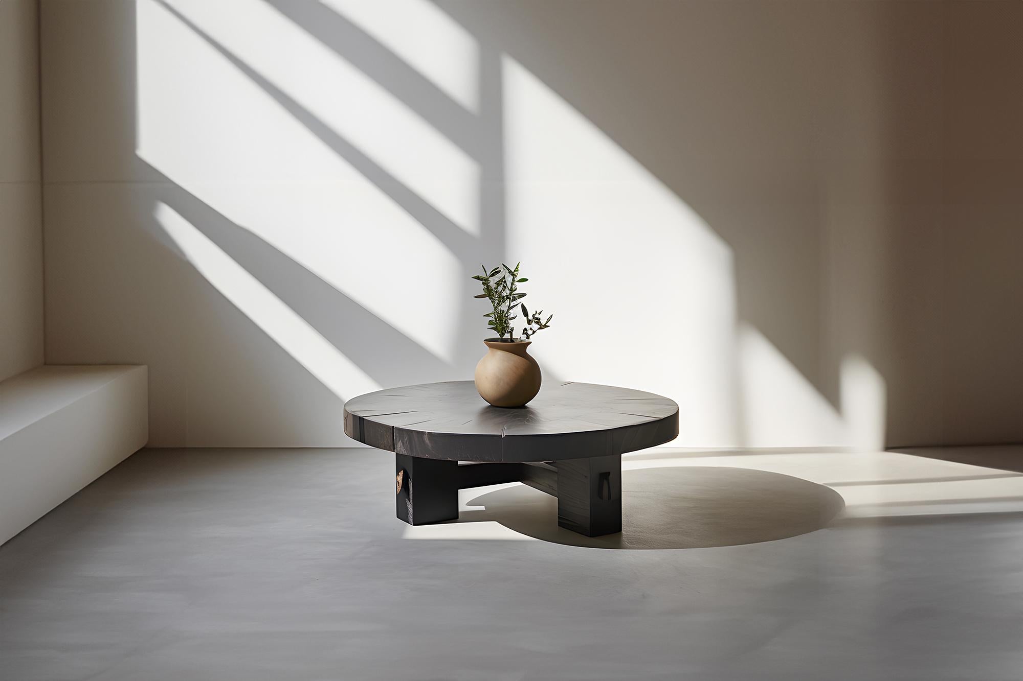 low profile coffee table round