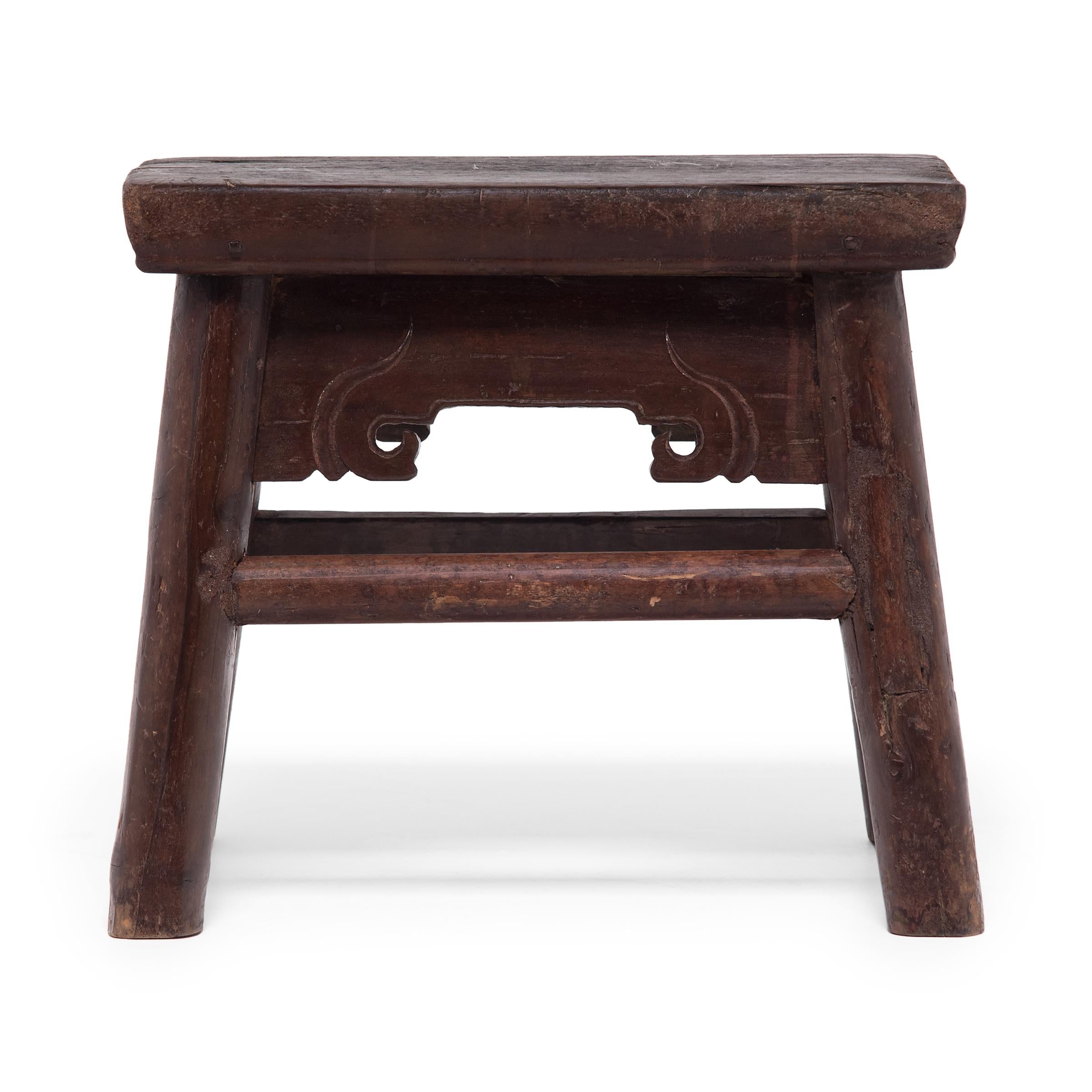 The stool is a central fixture of Chinese furniture culture. Found in a variety of materials and forms, the stool transcends class lines, as much at home in the provincial courtyard as it is in the grand hall of a wealthy estate. Whether worked from