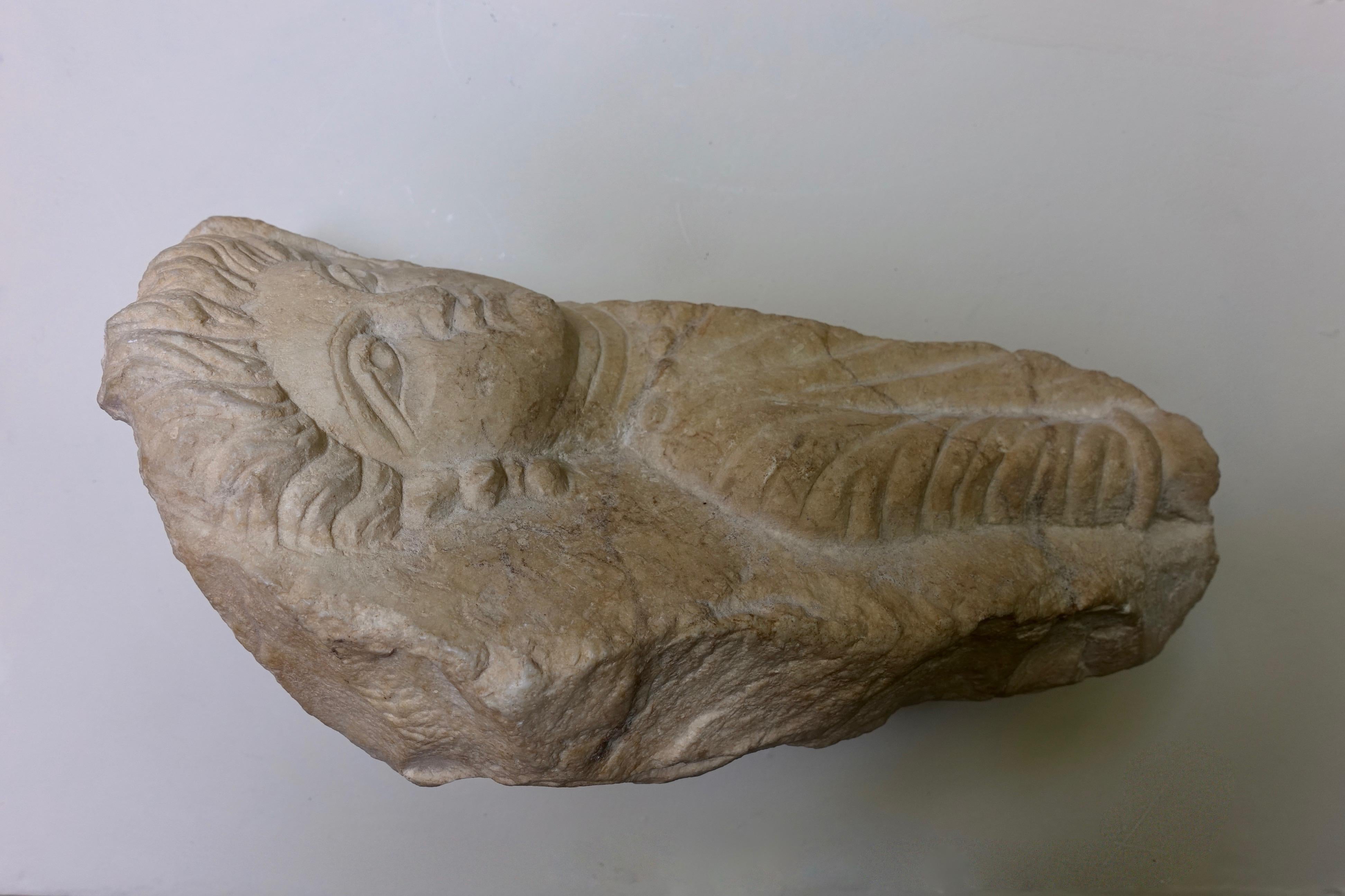 Syrian Low Relief of a Young Woman, Palmyra, 3rd Century