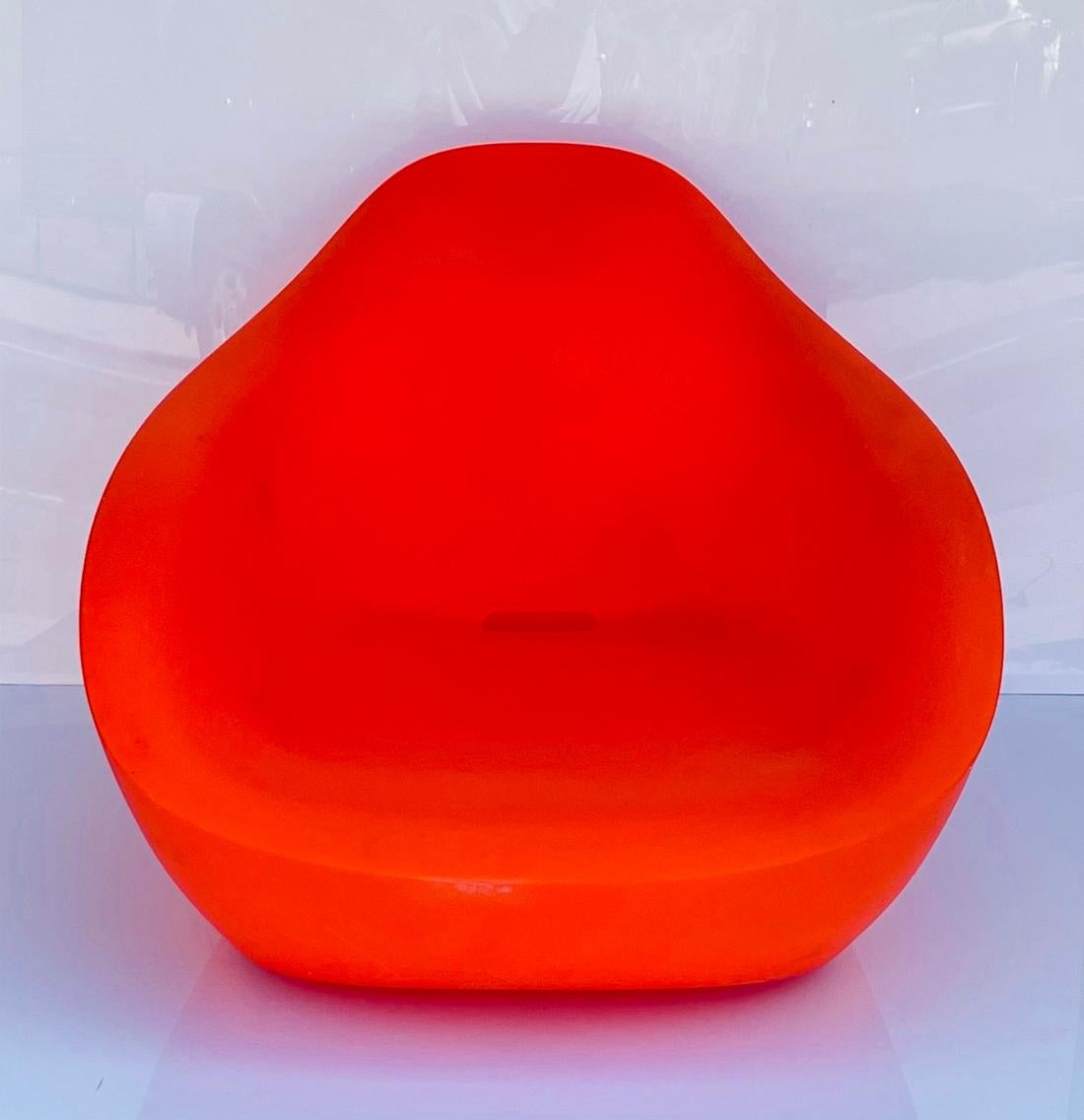 Plastic Low Rider Lounge Chair by Scott Klinker for Offi For Sale