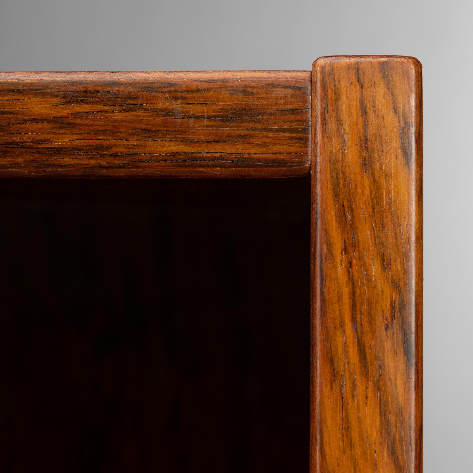 Low Rosewood Bookcase by Carlo Jensen for Hundevad & Co, 1960s 5