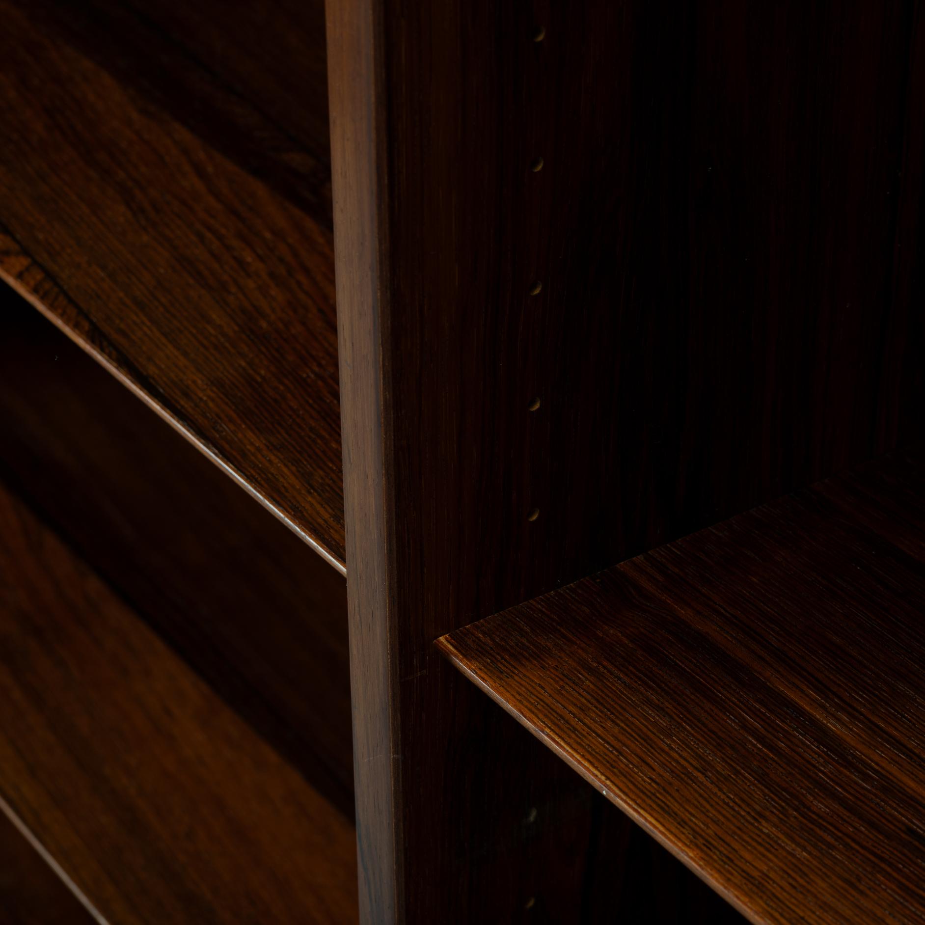 Low Rosewood Bookcase by Carlo Jensen for Hundevad & Co, 1960s 2