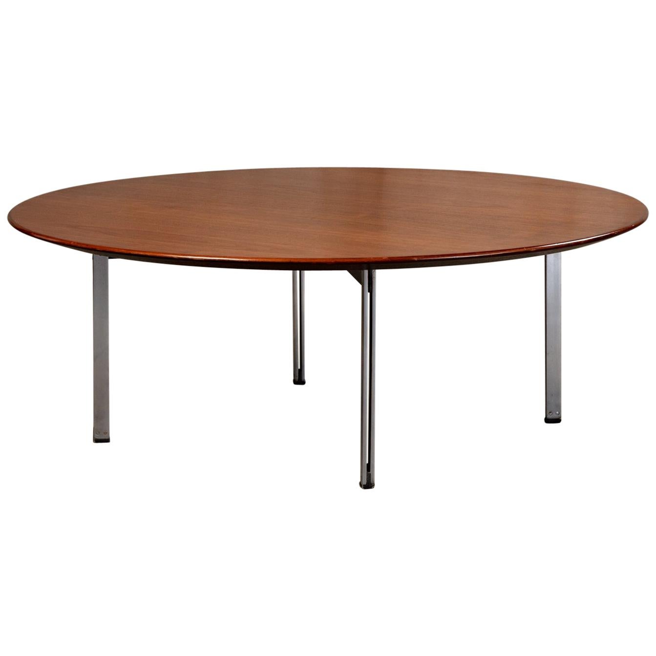Table basse ronde basse