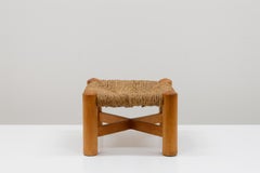 Low Rush Stool by Wim Den Boon, 50s Netherlands