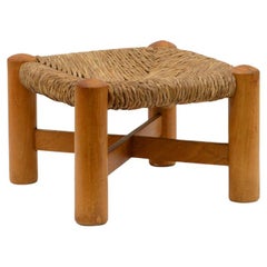 Low Rush Stool by Wim Den Boon, 50s Netherlands