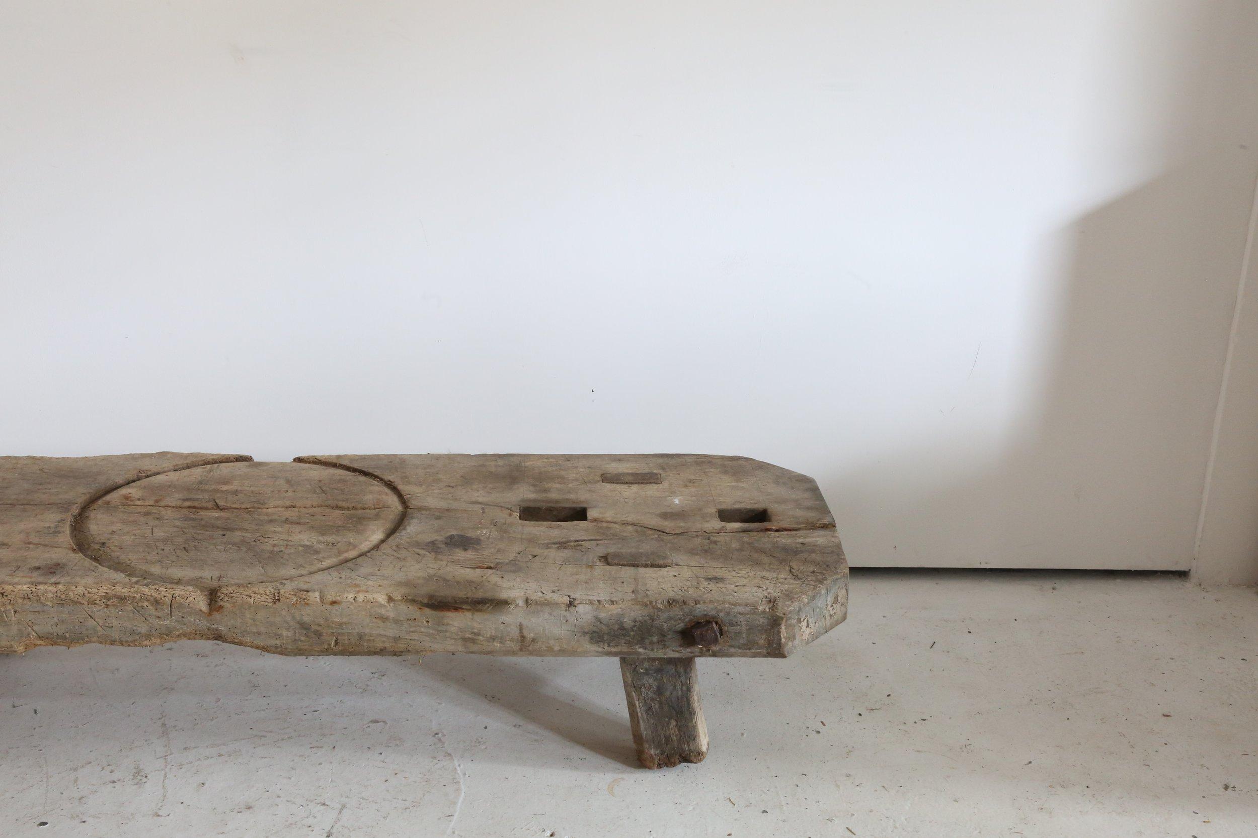 Low Rustic Table In Fair Condition In London, England