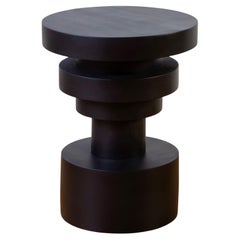 Sgabello Low Sass di Souda, Nero, Sedia da pranzo, Seduta, Su ordinazione