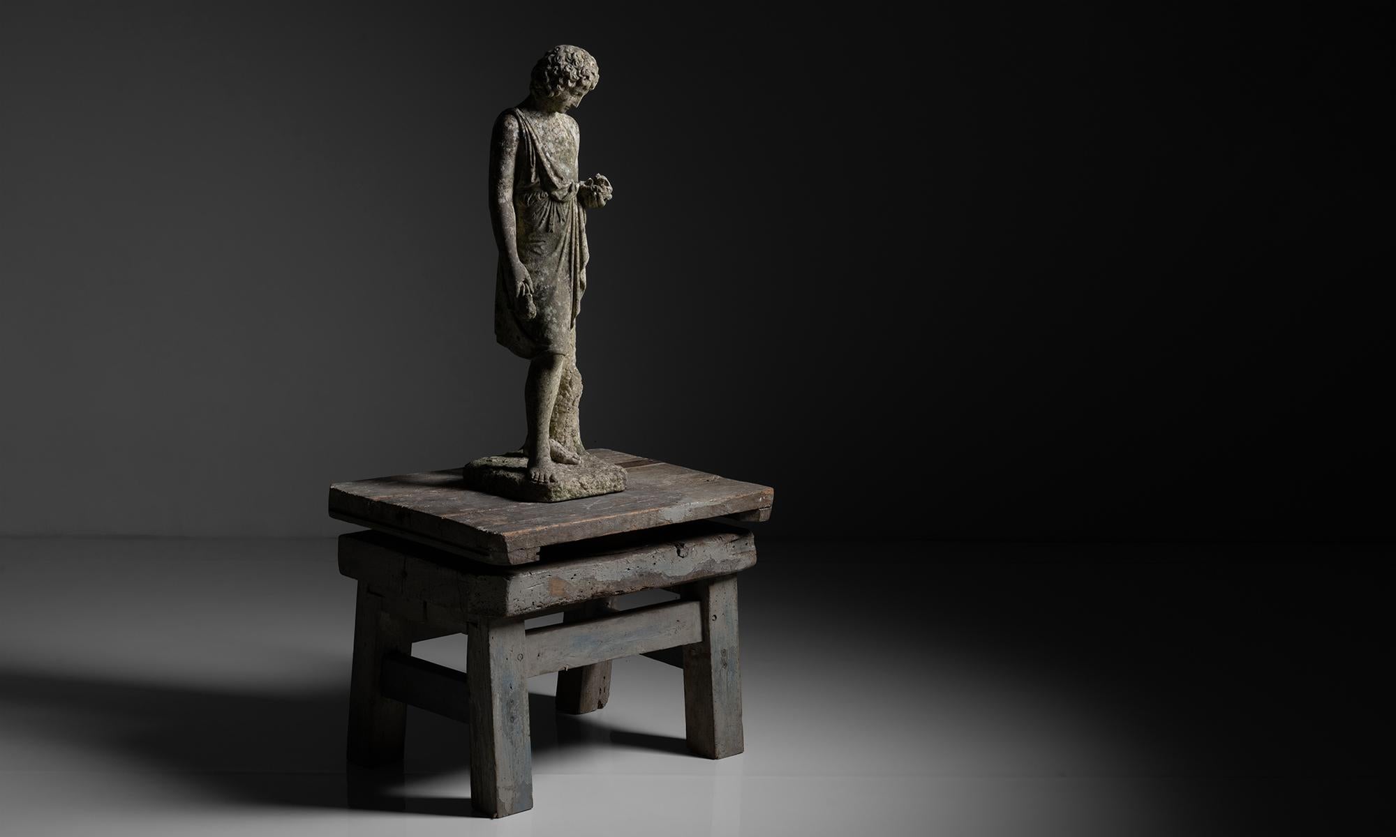 19th Century Low Sculptor's Stand, France circa 1900