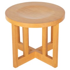 Mesa auxiliar baja o taburete Diseñado por Richard Meier para Knoll