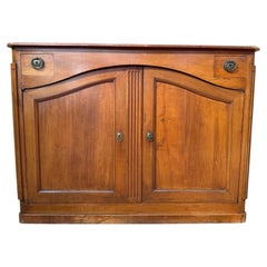 Low sideboard from the Louis XVI period in solid cherry wood