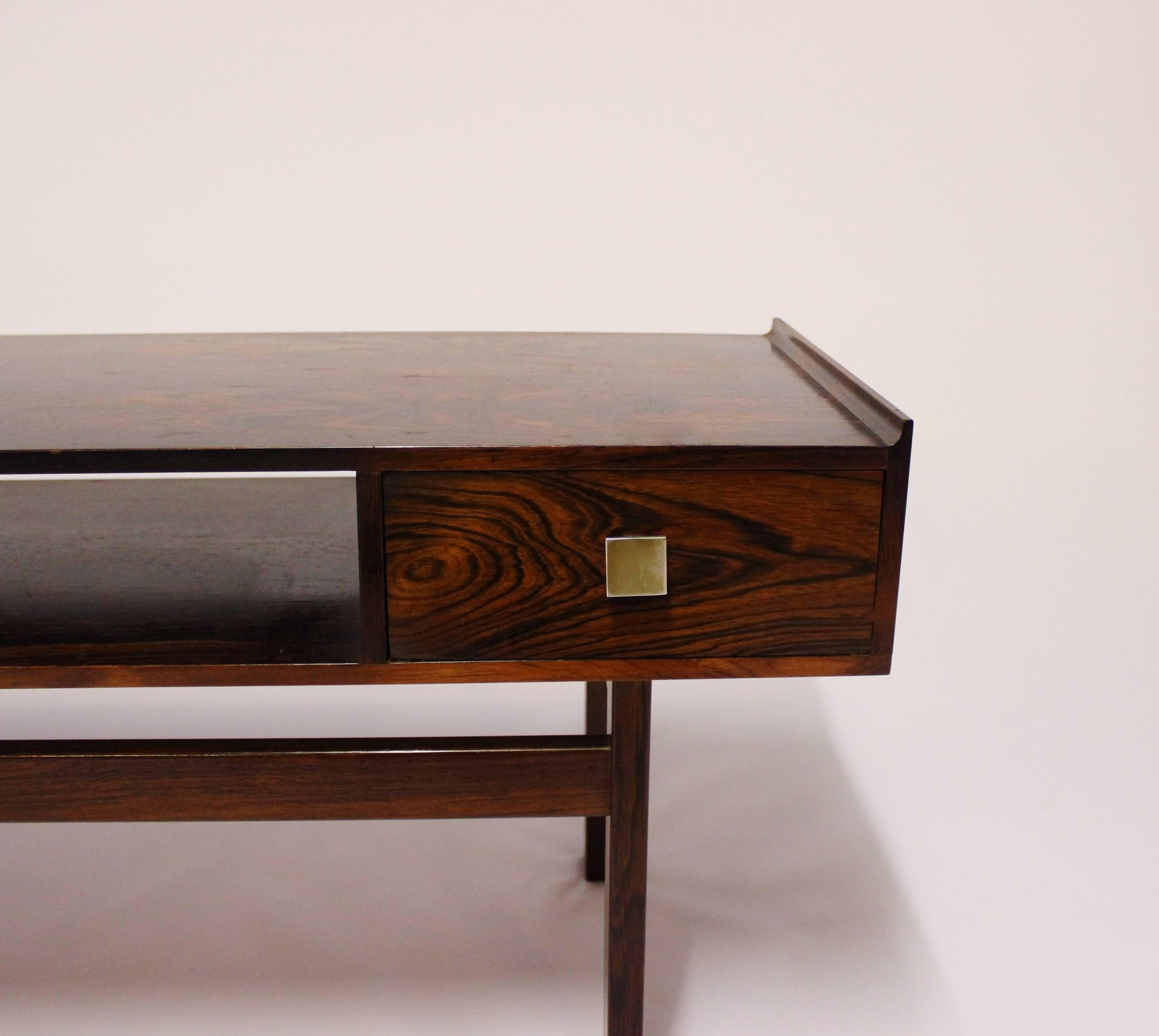 Low Sideboard in Rosewood with Drawer, of Danish Design, 1960s 1