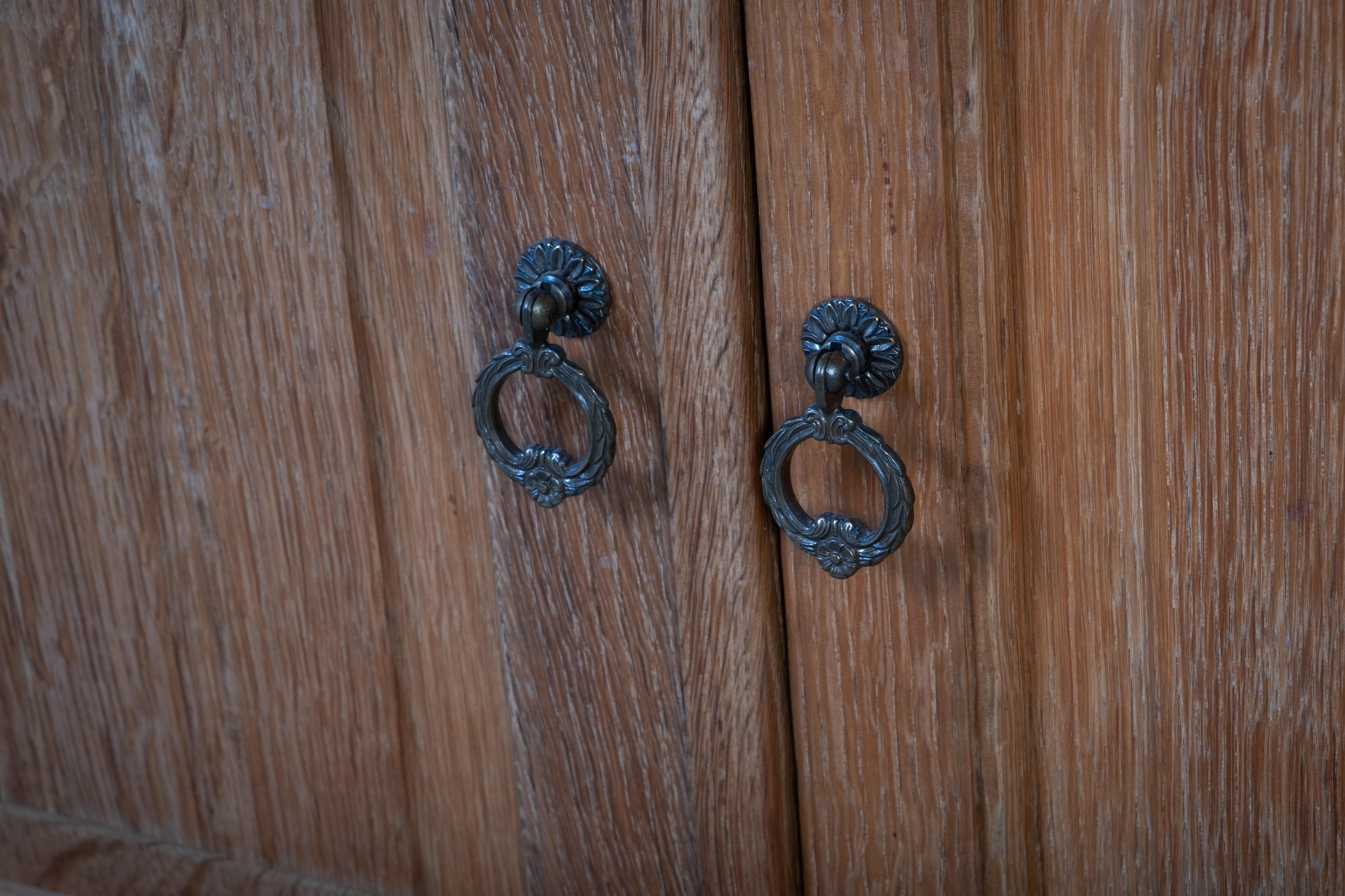 Low Sideboard in Solid Oak by Henning Kjærnulf, 1960s For Sale 3