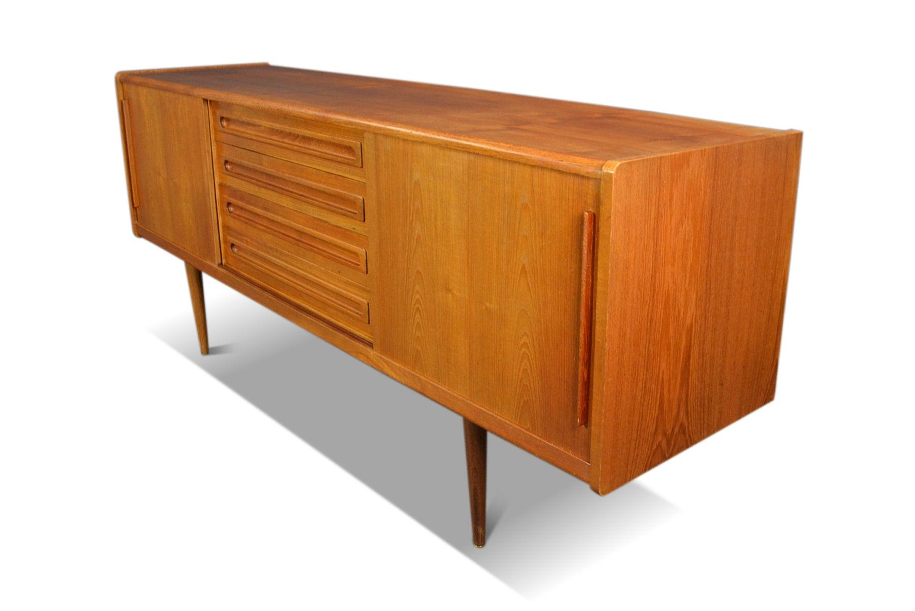 Low Sideboard in Teak by Johannes Andersen For Sale at 1stDibs
