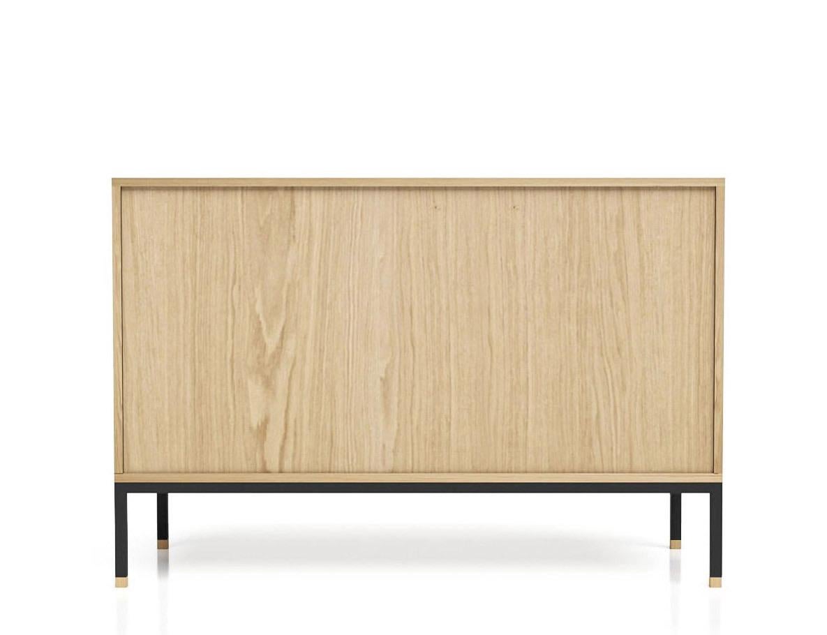 French Low Sideboard model Cosmopol. 2 doors For Sale