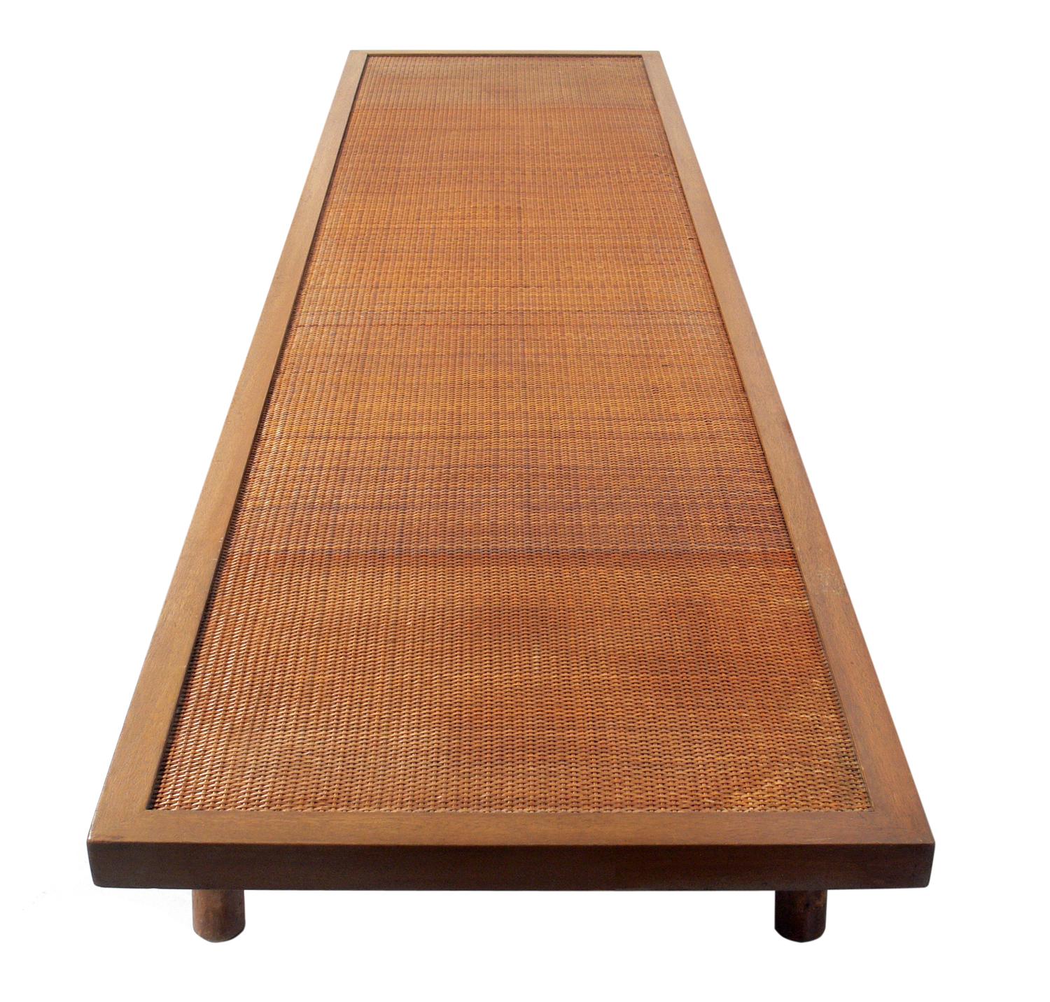 Mid-Century Modern Low Slung Coffee Table or Bench by T.H. Robsjohn-Gibbings