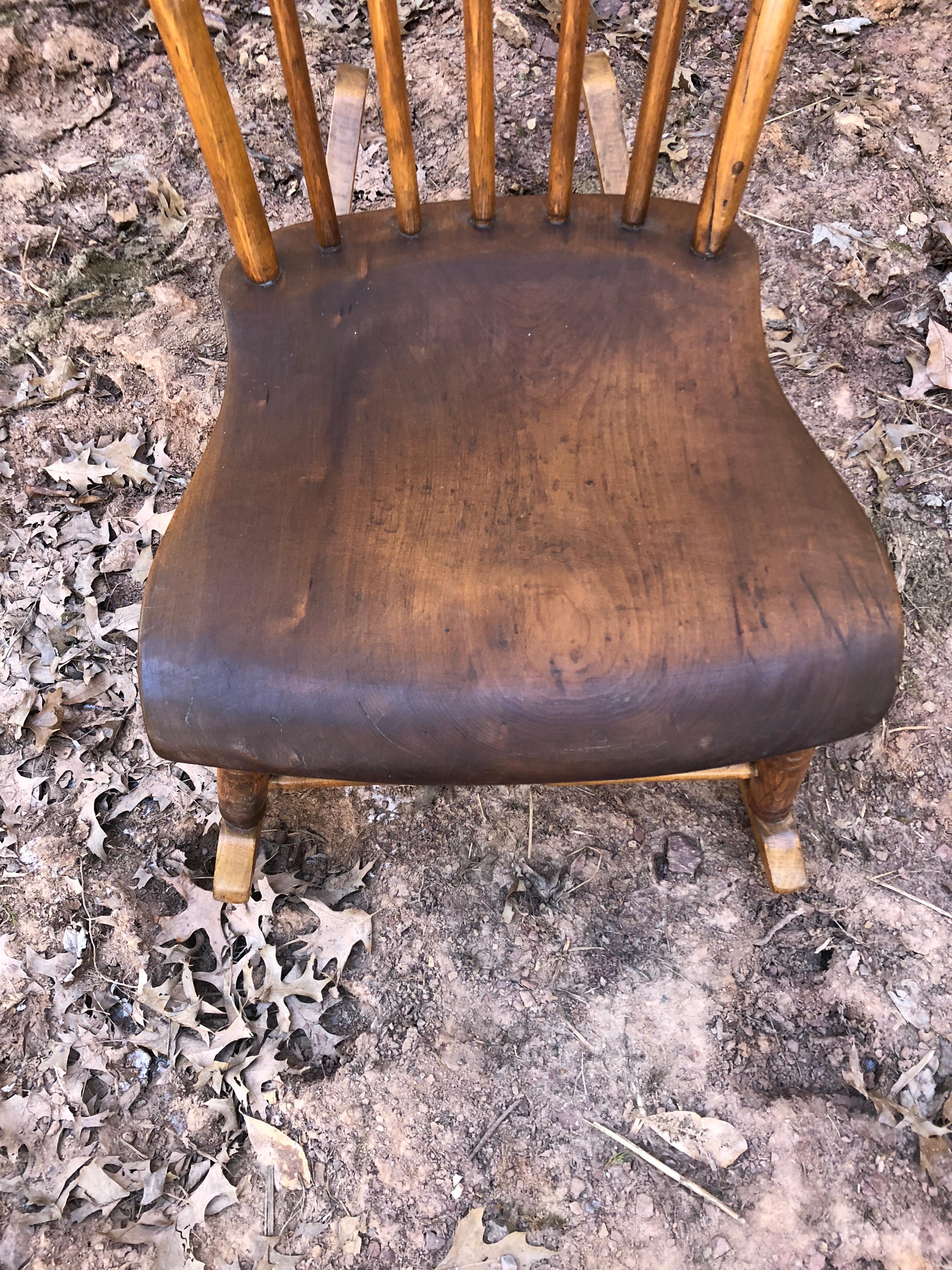 antique nursing rocking chair value