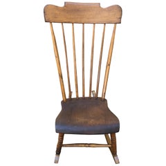 Low Slung Vintage Nursing Rocker