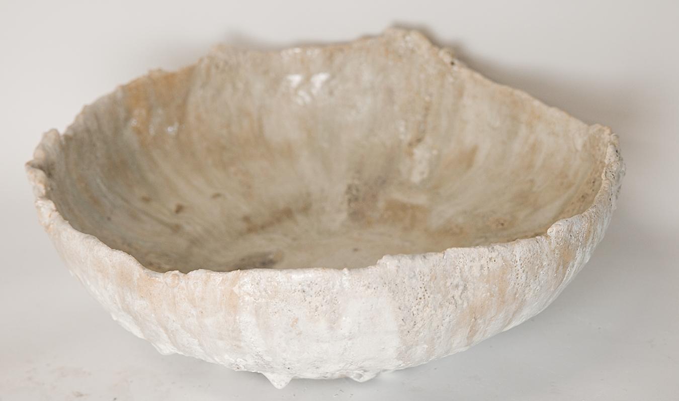 Low Stoneware  Bowl Vessel Neuf - En vente à Van Nuys, CA