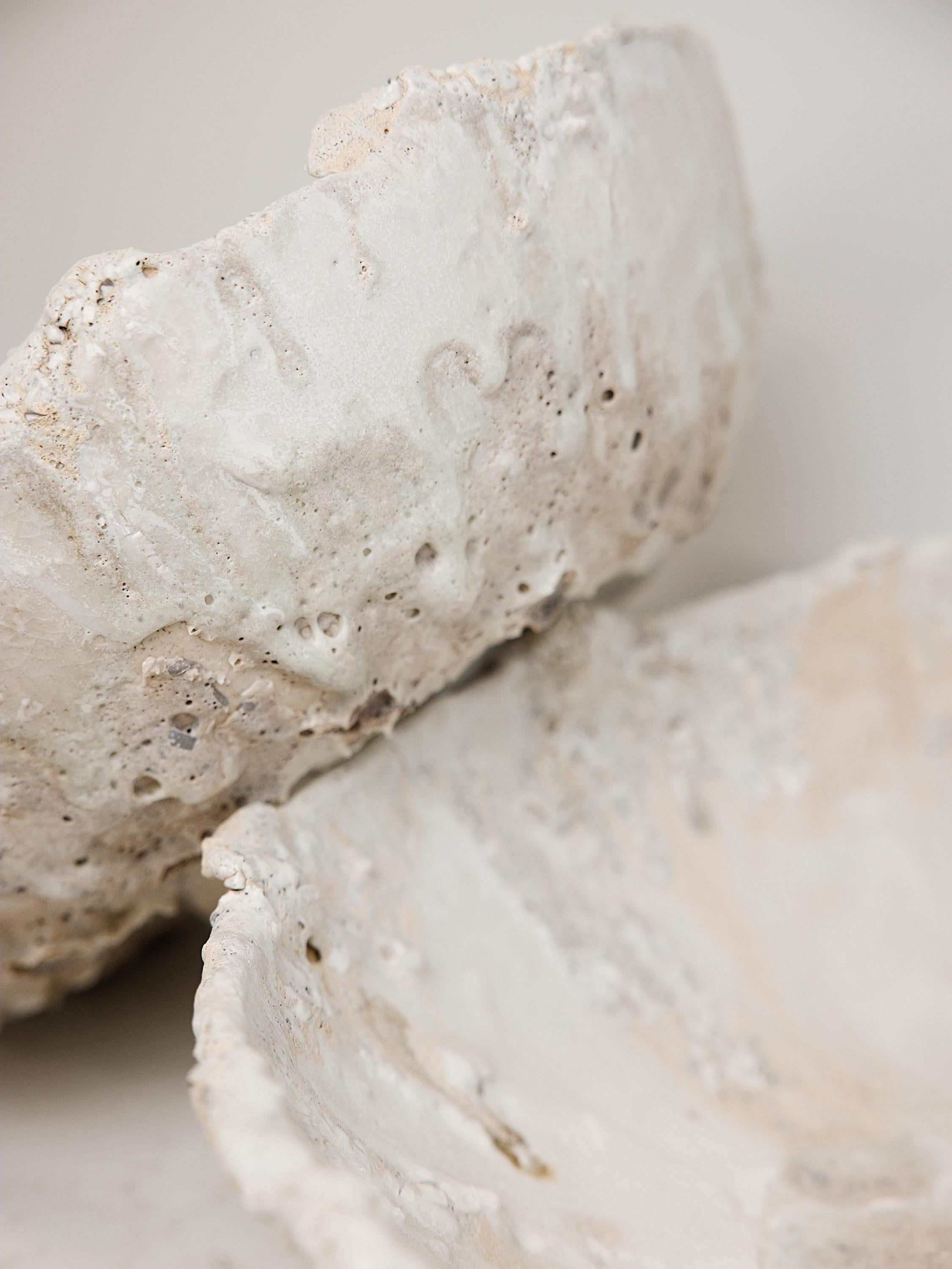 Low Stoneware  Bowl Vessel II- 16