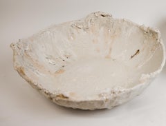Low Stoneware  Bowl Vessel II- 16" wide