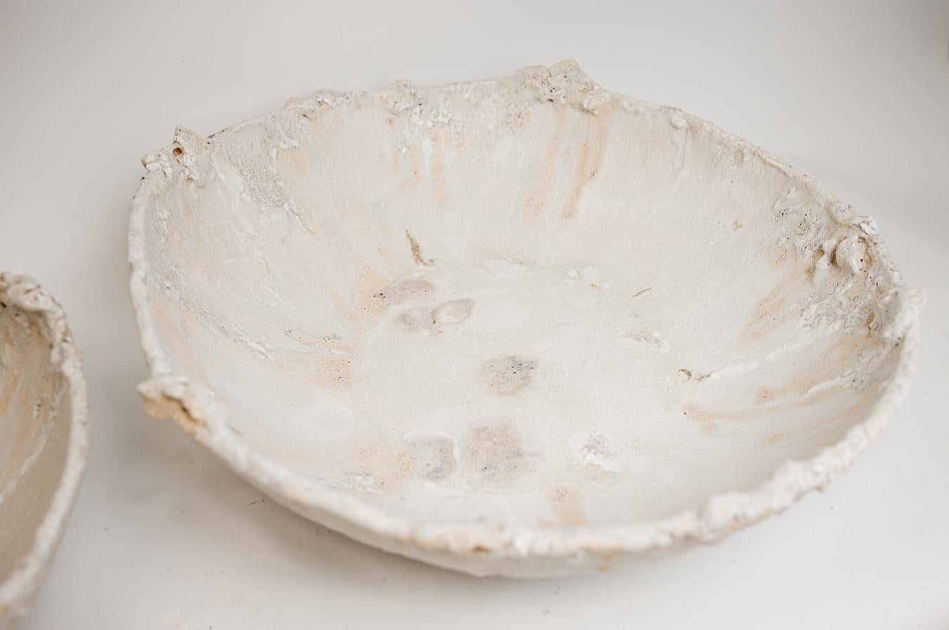 Organique Low Stoneware  Bowl Vessel II- 16