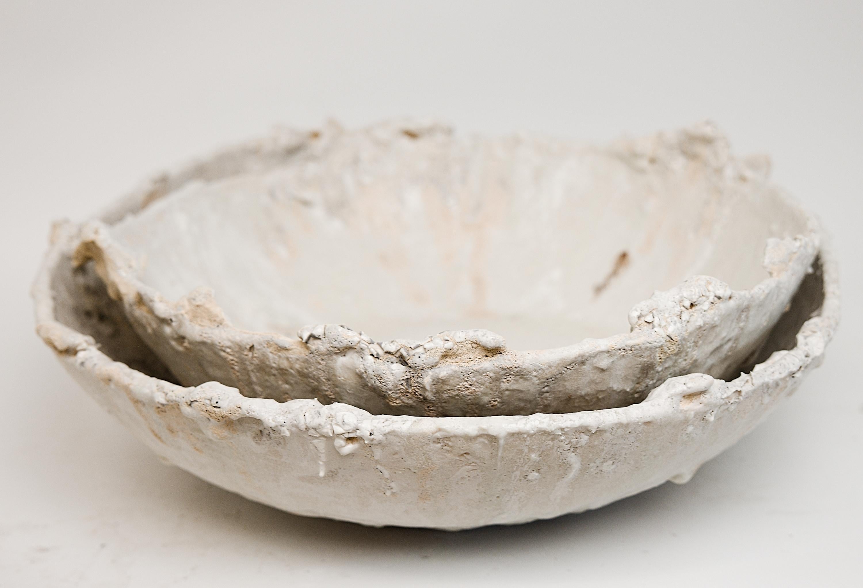 Low Stoneware  Bowl Vessel II- 18