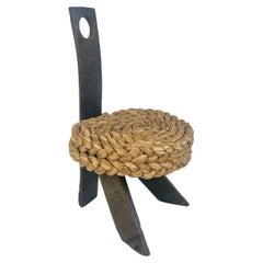 Low Stool by Adrien Audoux 
Frida Minet, France, 1950s