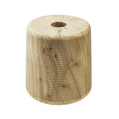 Taburete bajo / Mesa baja de un solo bloque de cedro Riva 1920 Rock-etto