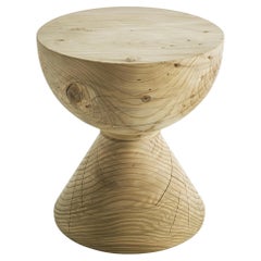 Low stool / Side table / Chair made of a singleblock of cedar Riva 1920 Maya